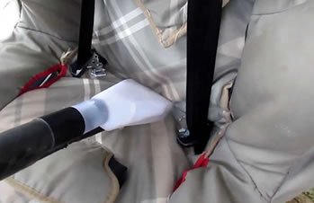 Lavagem de bebê conforto e cadeirinha automotiva